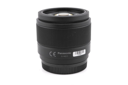 Panasonic 25mm f1.7 Lumix G ASPH. (H-H025)