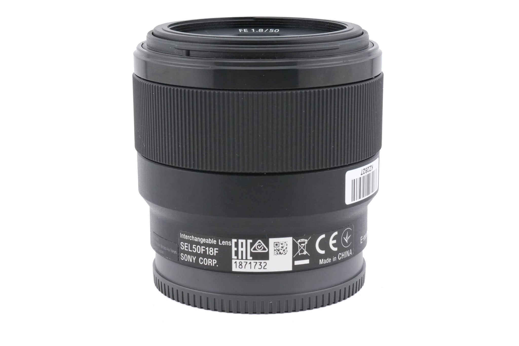 Sony 50mm f1.8 (SEL5018F)
