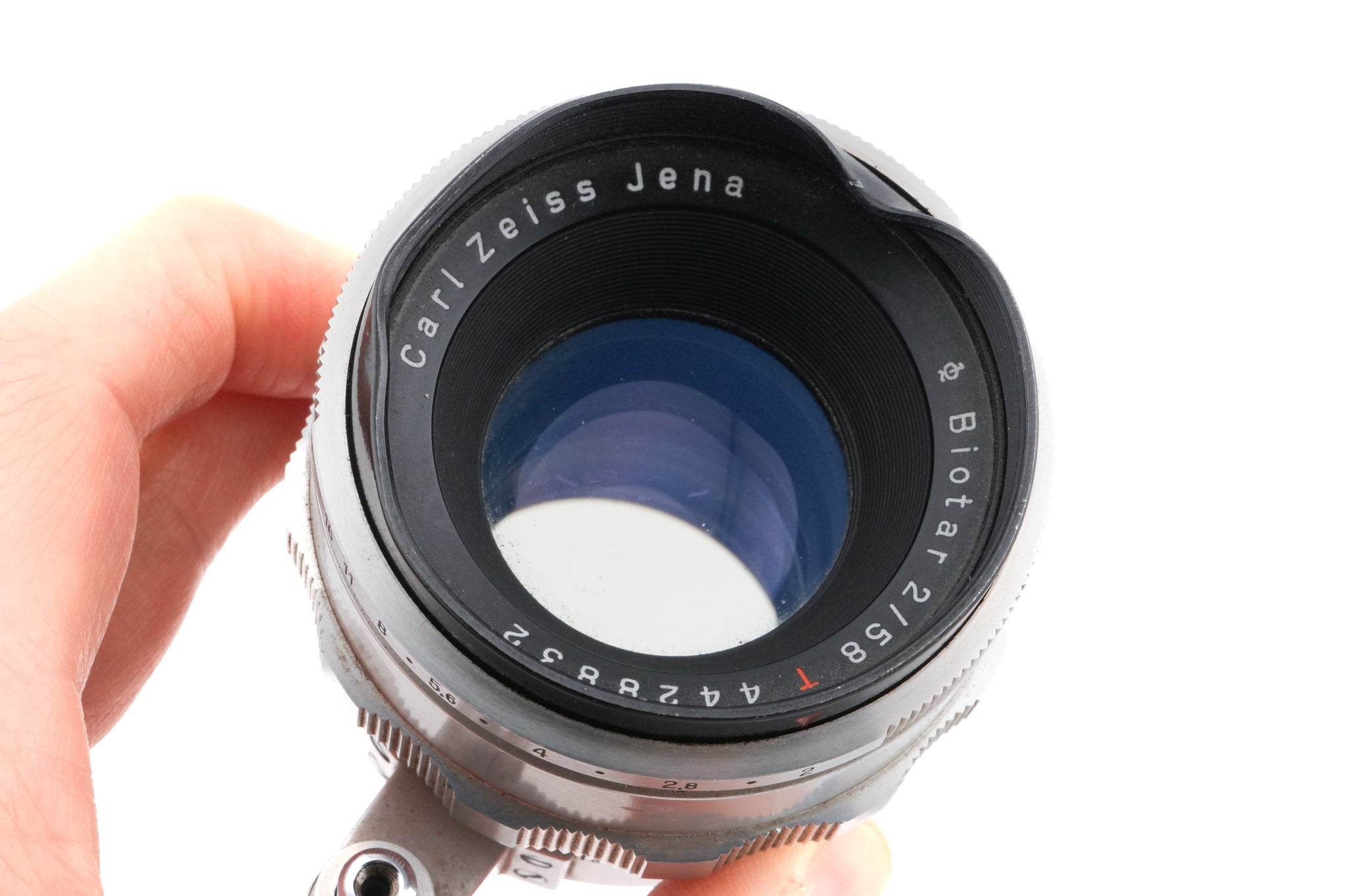 Carl Zeiss 58mm f2 Biotar T Jena