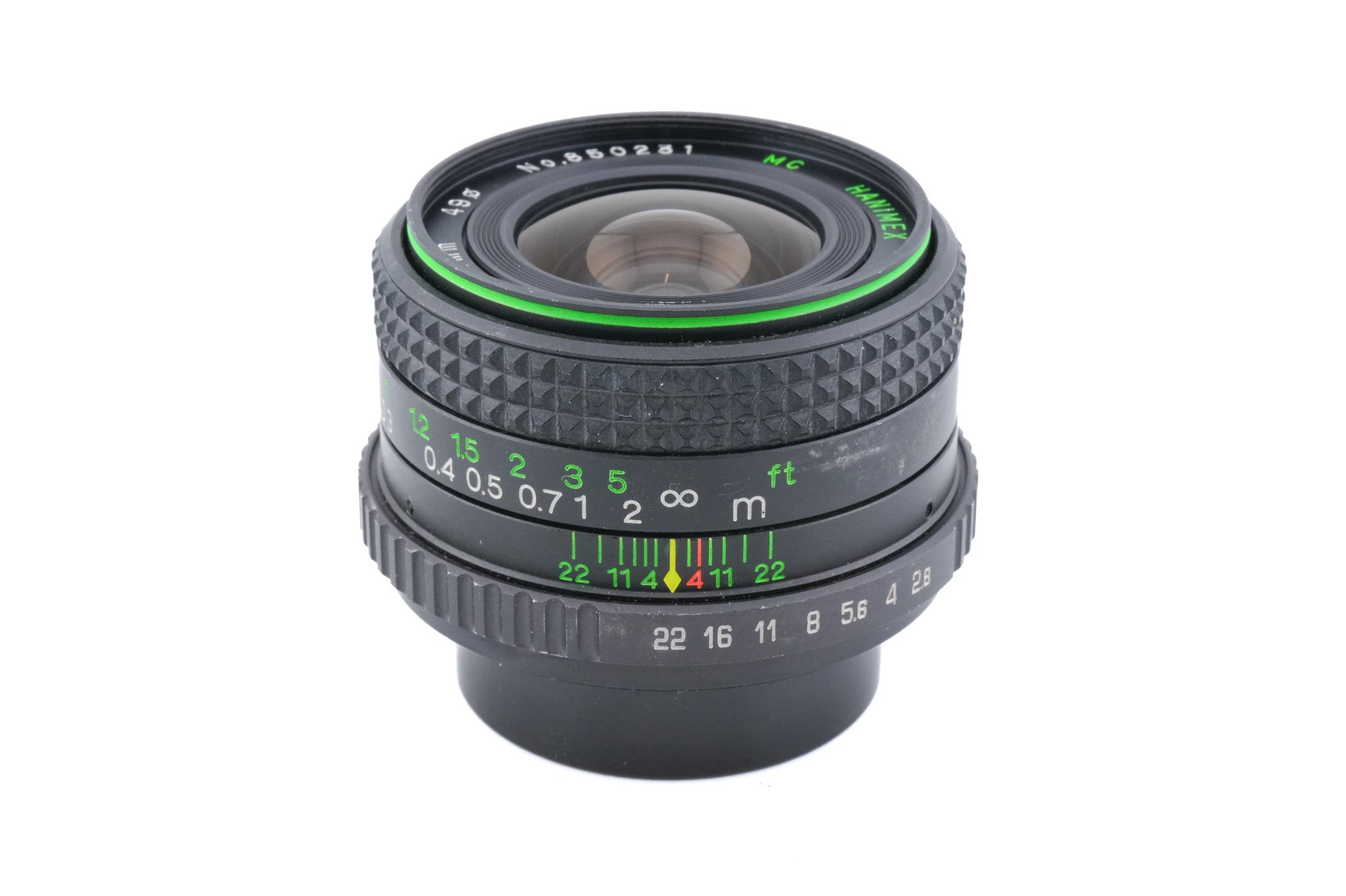 Hanimex 24mm f2.8 Automatic - Lens