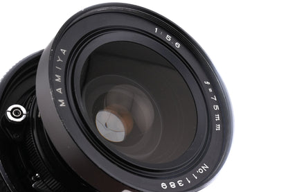 Mamiya 75mm f5.6