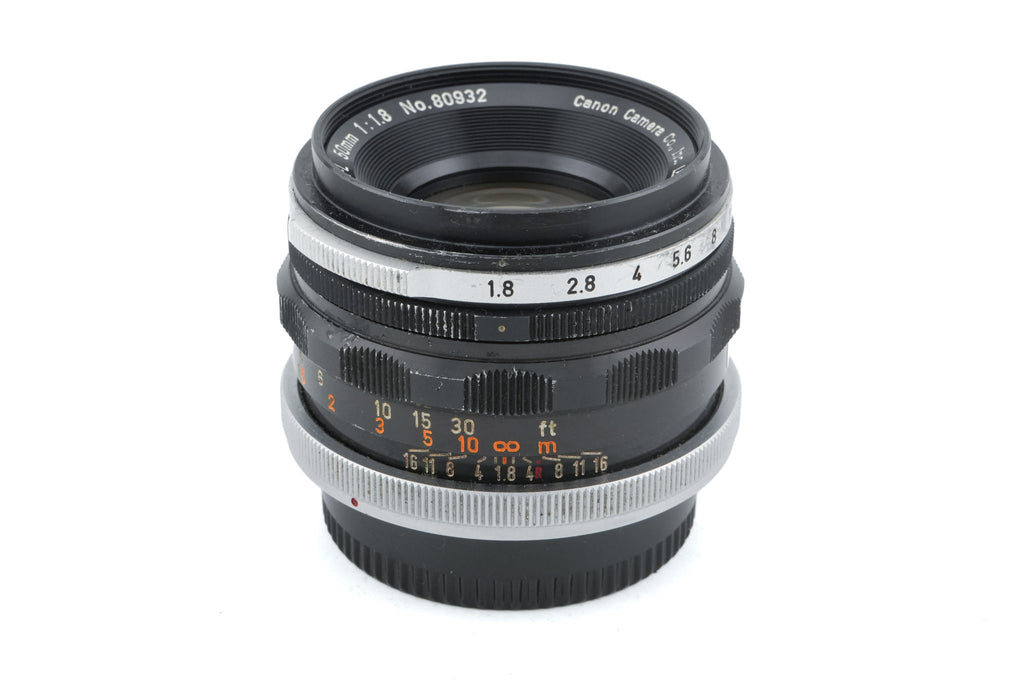 Canon 50mm f1.8 FL