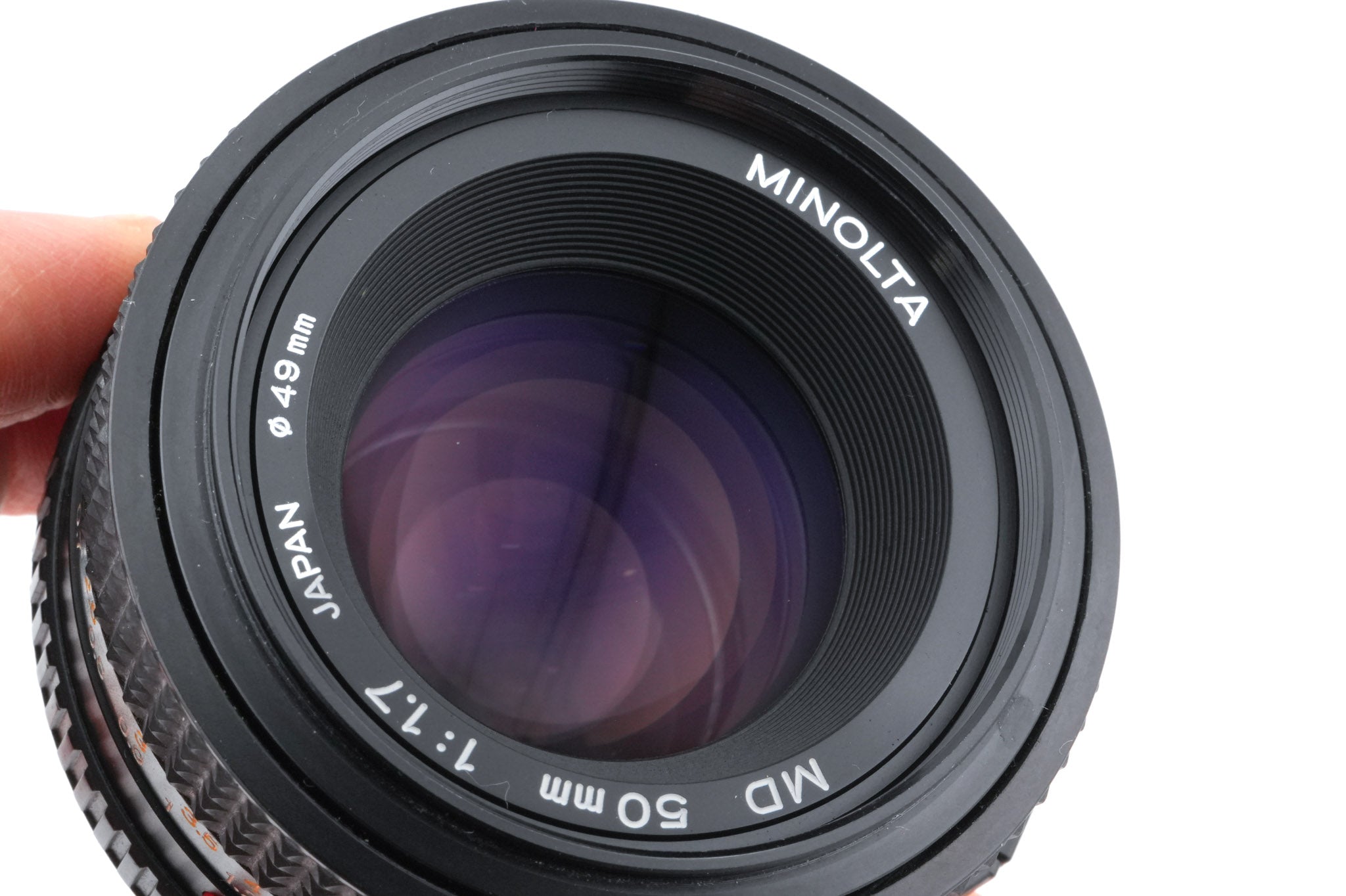 Minolta 50mm f1.7 MD
