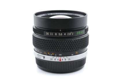 Olympus 35mm f2 MC Zuiko Auto-W