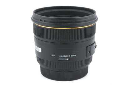 Sigma 50mm f1.4 EX DG HSM