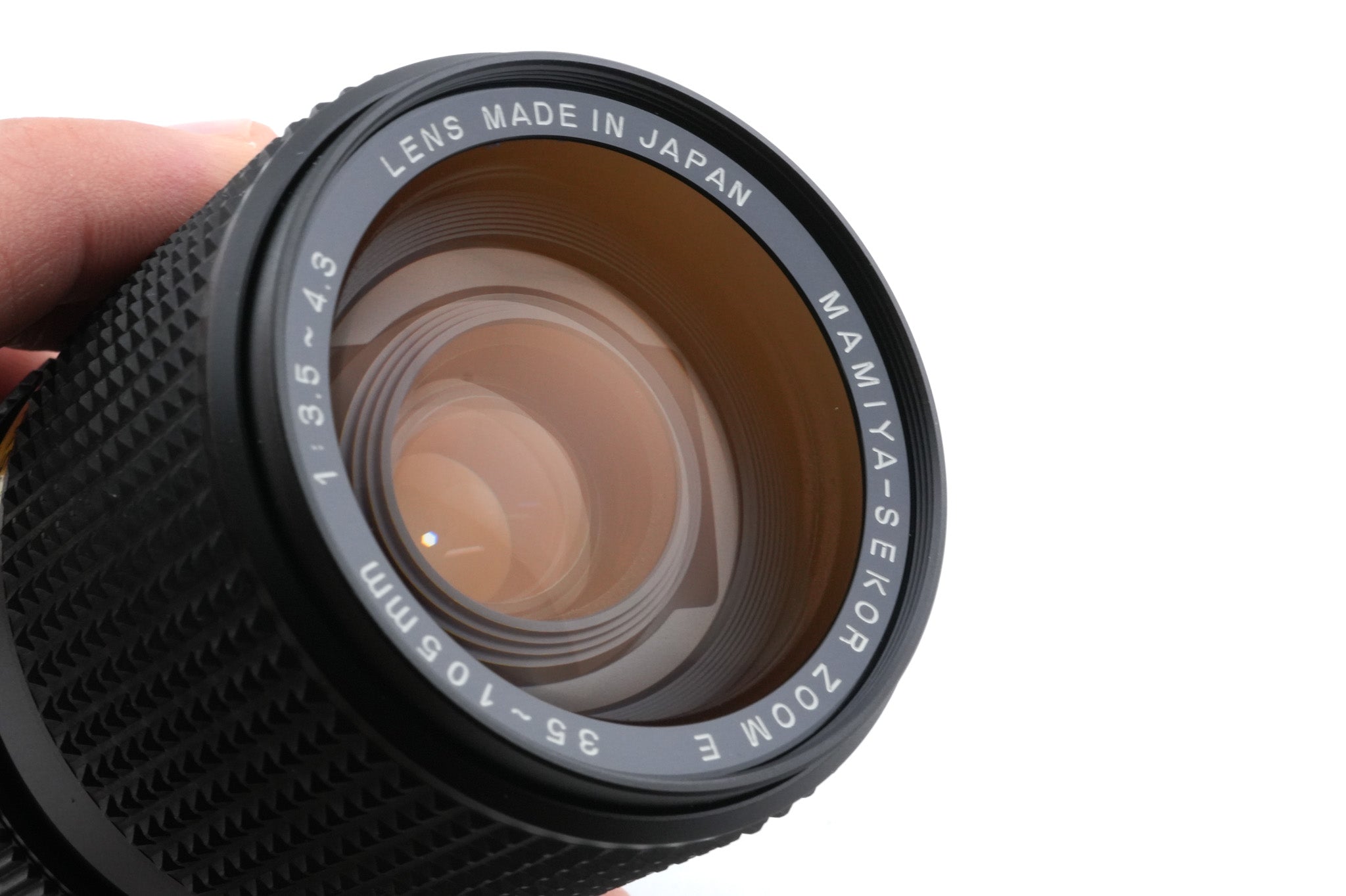 Mamiya 35-105mm F3.5-4.3 ズームレンズ セコール　E Mamiya 35-105mm f3.5-4.3 Sekor Zoom E – Kamerastore