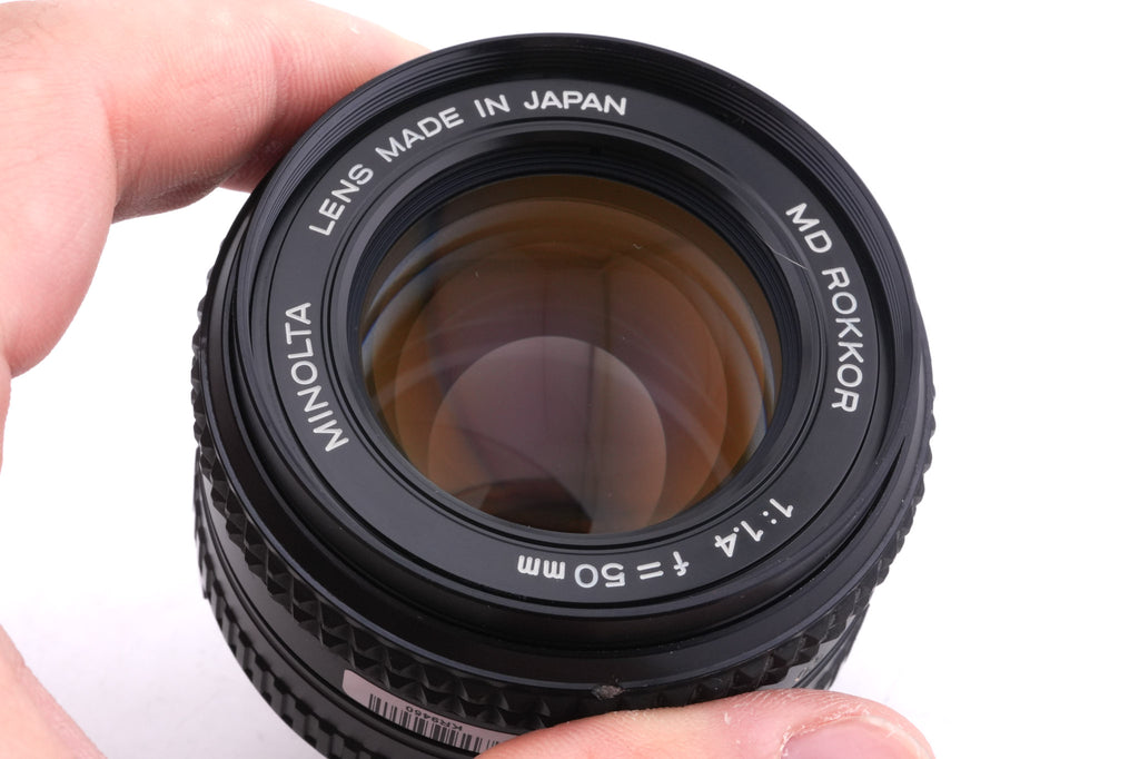 Minolta 50mm f1.4 MD Rokkor