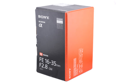 Sony 16-35mm f2.8 GM (SEL1635GM)