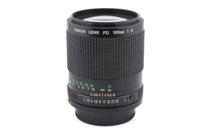 Canon 100mm f2 FDn