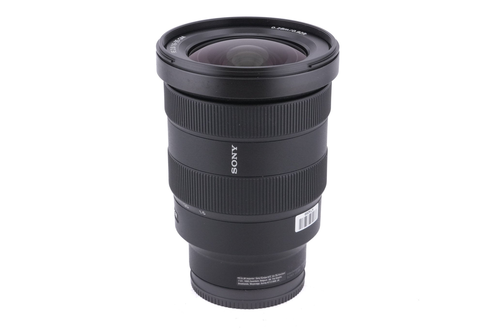 Sony 16-35mm f2.8 GM (SEL1635GM)
