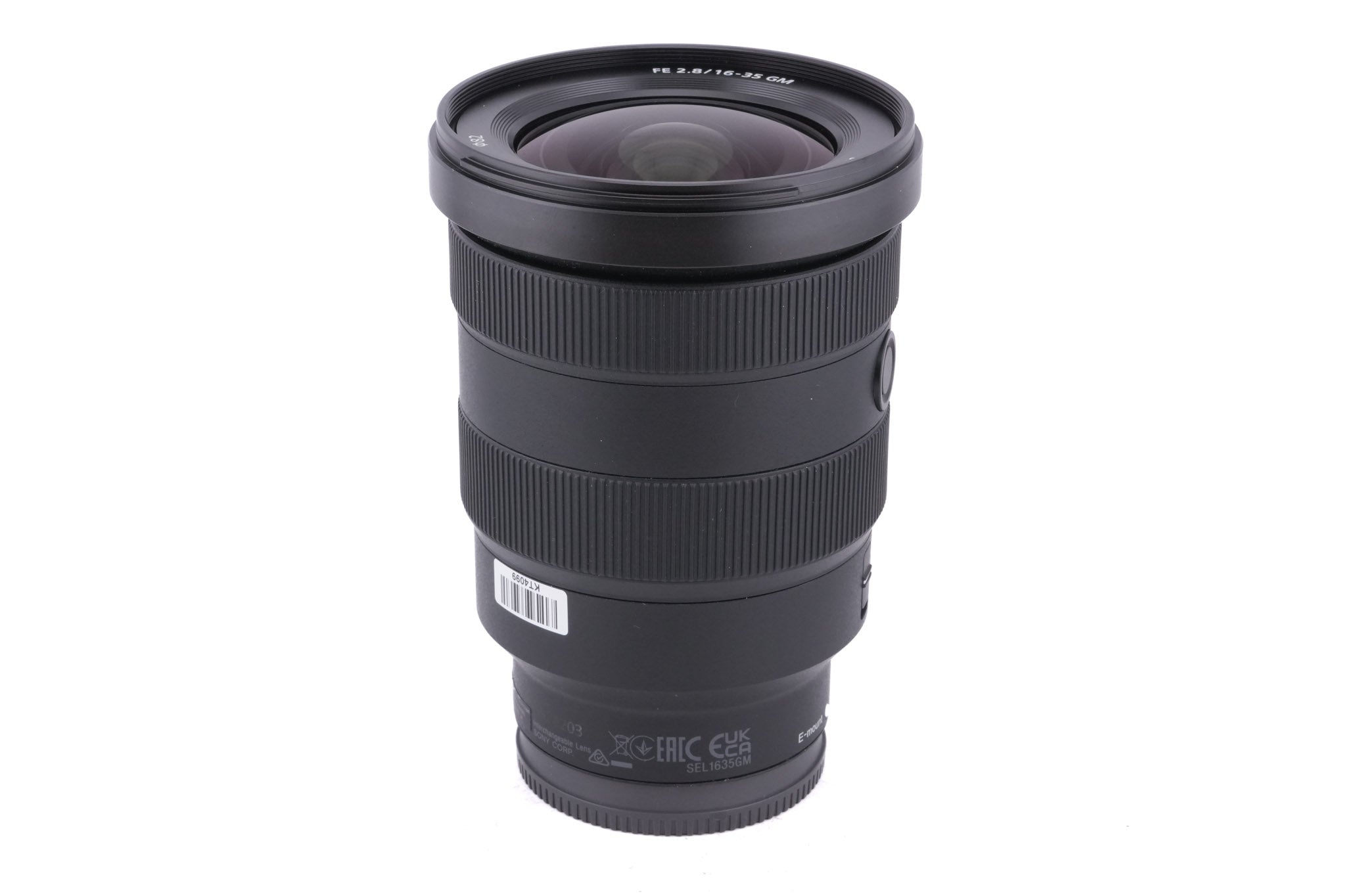 Sony 16-35mm f2.8 GM (SEL1635GM)