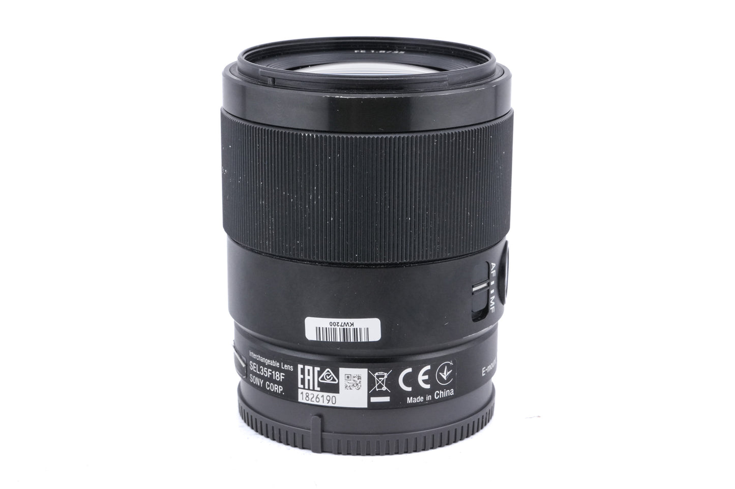 Sony 35mm f1.8 (SEL3518F)