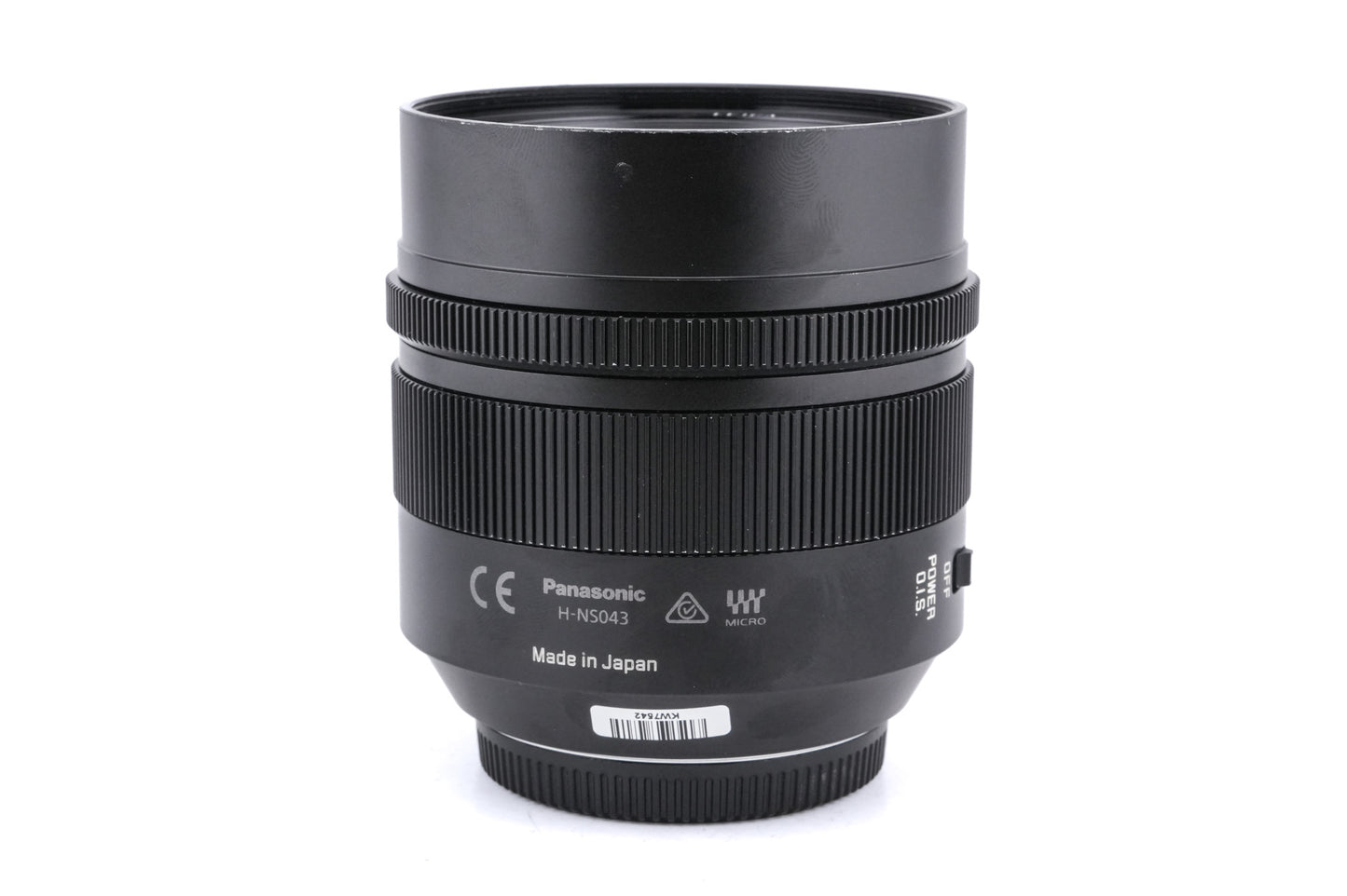 Panasonic 42.5mm f1.2 Leica DG Nocticron ASPH. Power O.I.S. (H-NS043)