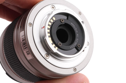 Pentax 5-15mm f2.8-4.5 SMC Pentax ED AL [IF]