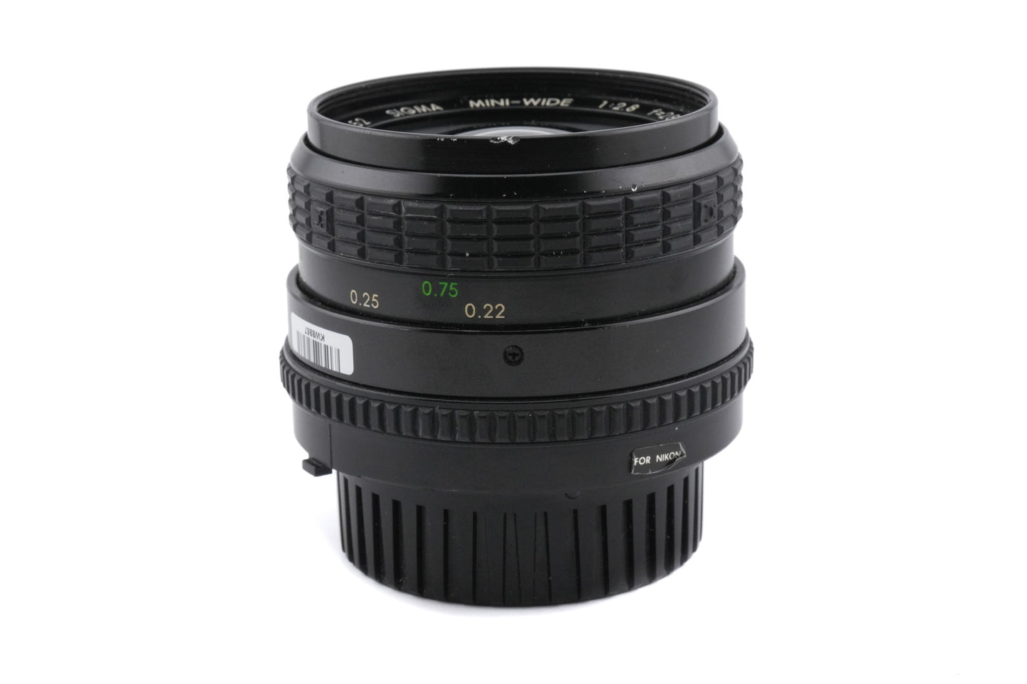 Sigma 28mm f2.8 Multi-Coated Mini-Wide