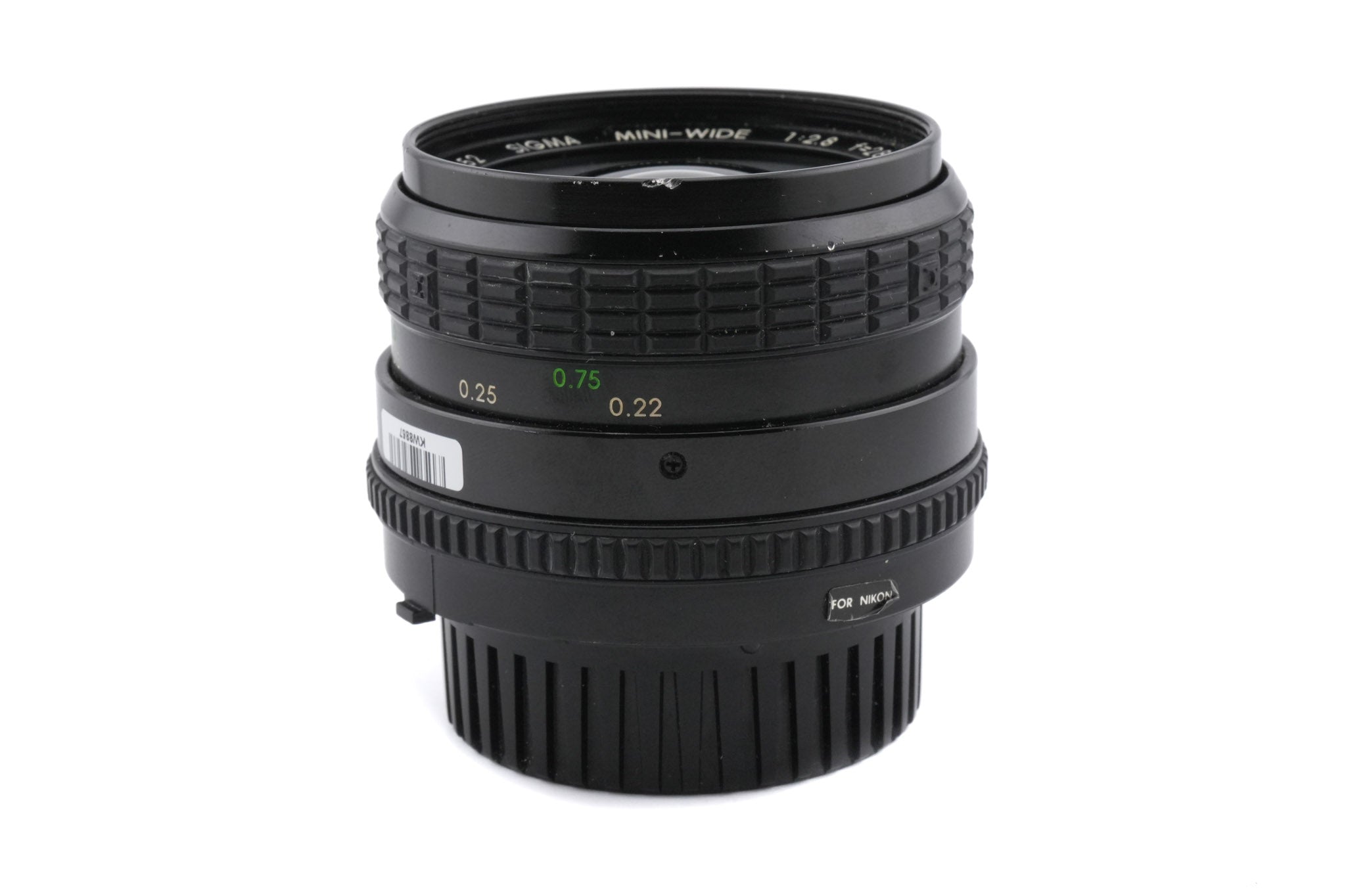 Sigma 28mm f2.8 Multi-Coated Mini-Wide