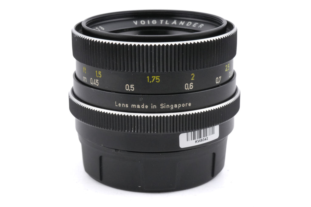 Voigtländer 50mm f1.8 Color-Ultron