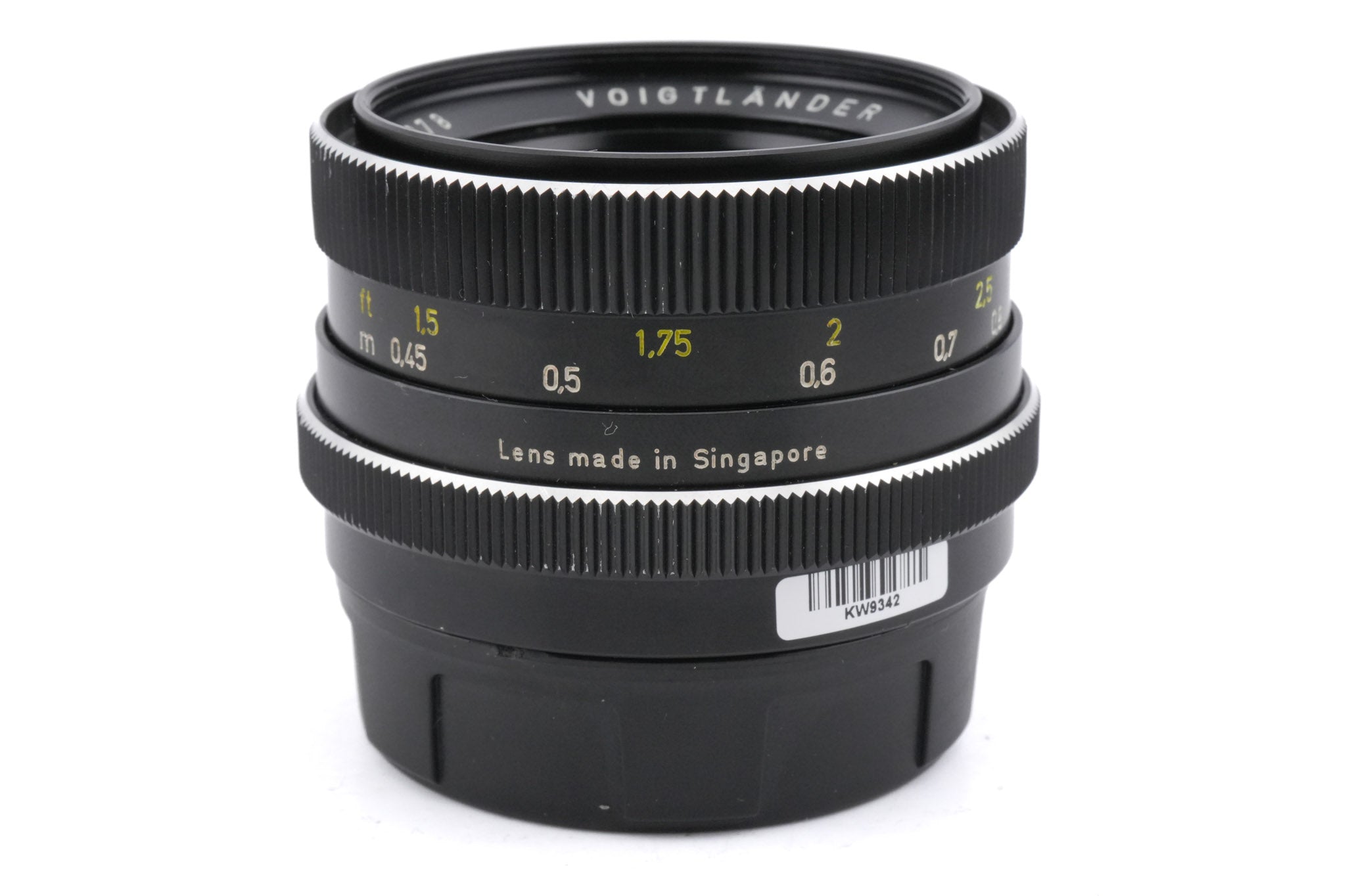Voigtländer 50mm f1.8 Color-Ultron
