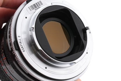 Tamron 105mm f2.5 BBAR Multi C. + Adaptall 2 - Minolta MD Adapter
