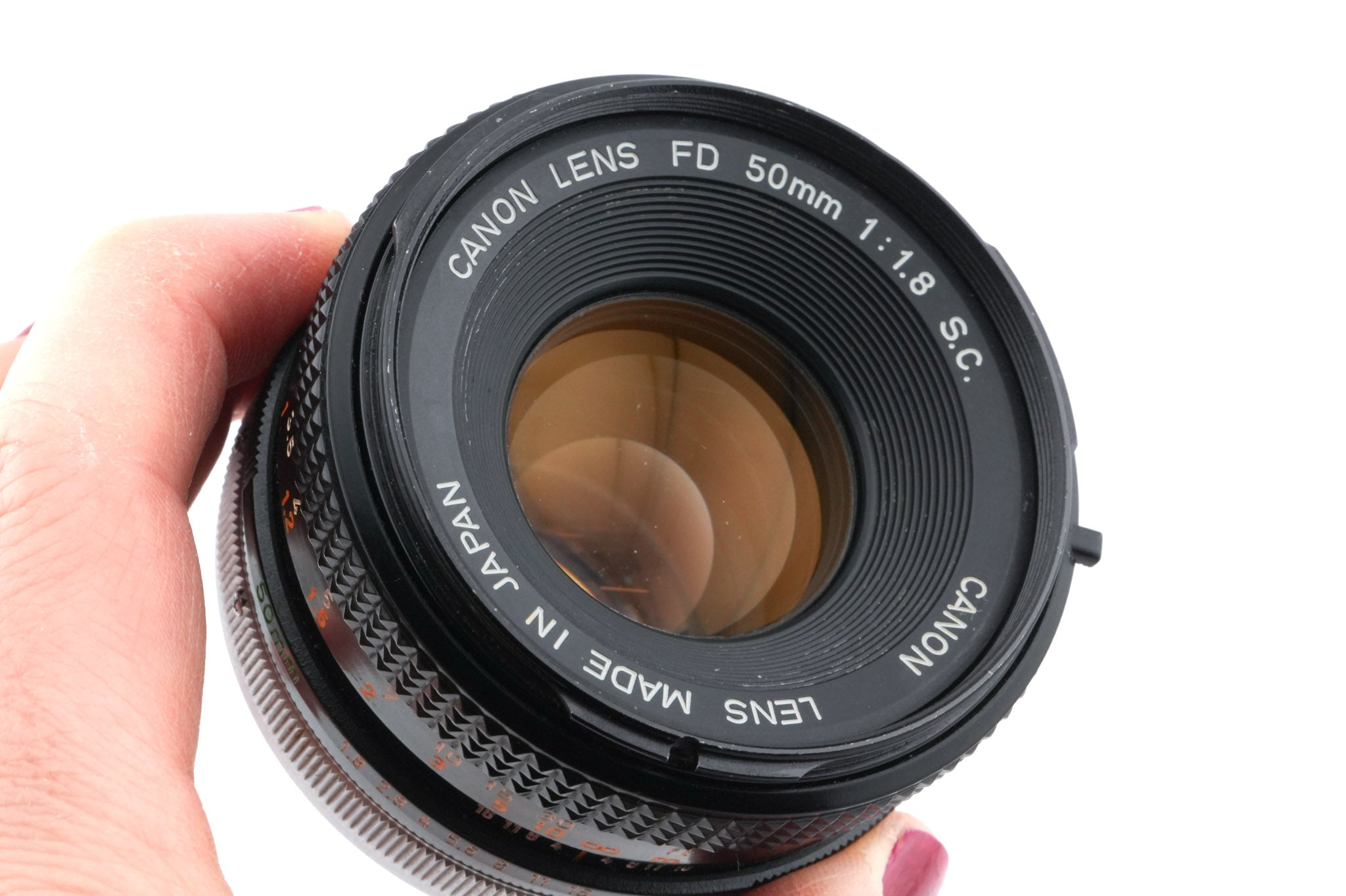 Canon 50mm f1.8 S.C.