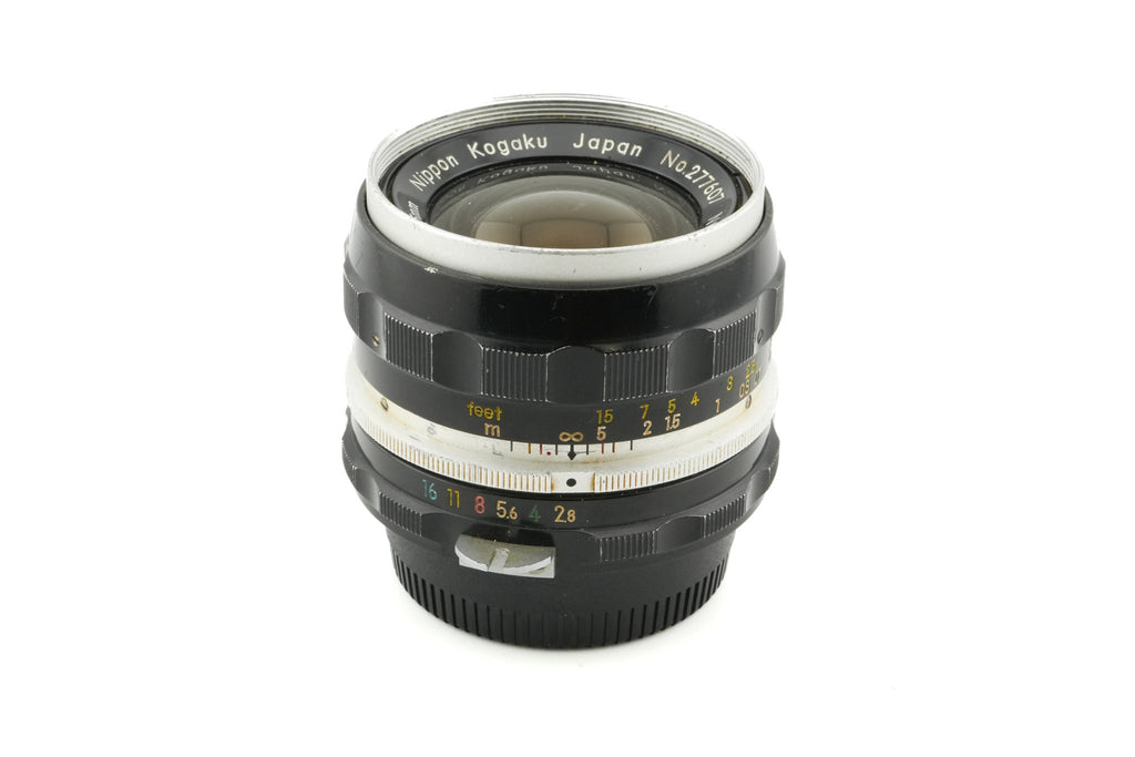 Nikon 35mm f2.8 Nikkor-S Auto Pre-AI