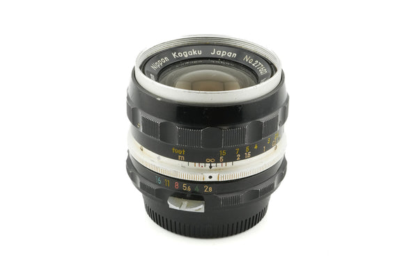 Nikon 35mm f2.8 Nikkor-S Auto Pre-AI – Kamerastore