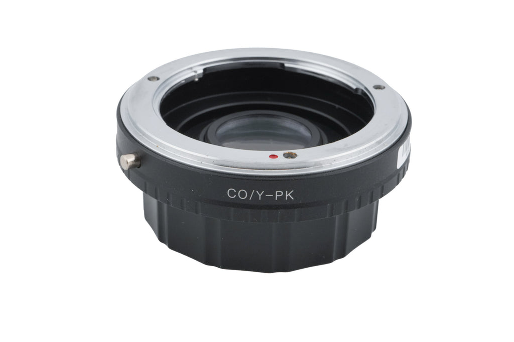 Pixco Contax/Yashica - Pentax K (CO/Y - PK) Adapter