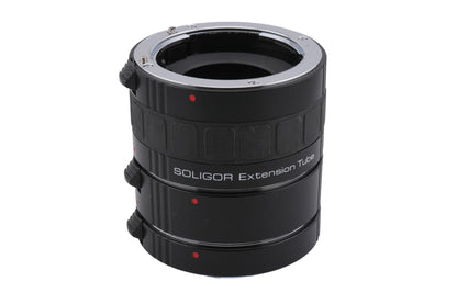 Soligor M/AF DG Extension Tube Set