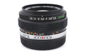 Olympus 50mm f1.8 Zuiko Auto-S