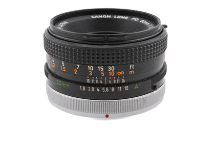 Canon 50mm f1.8 S.C.