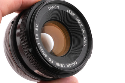 Canon 50mm f1.8 S.C.