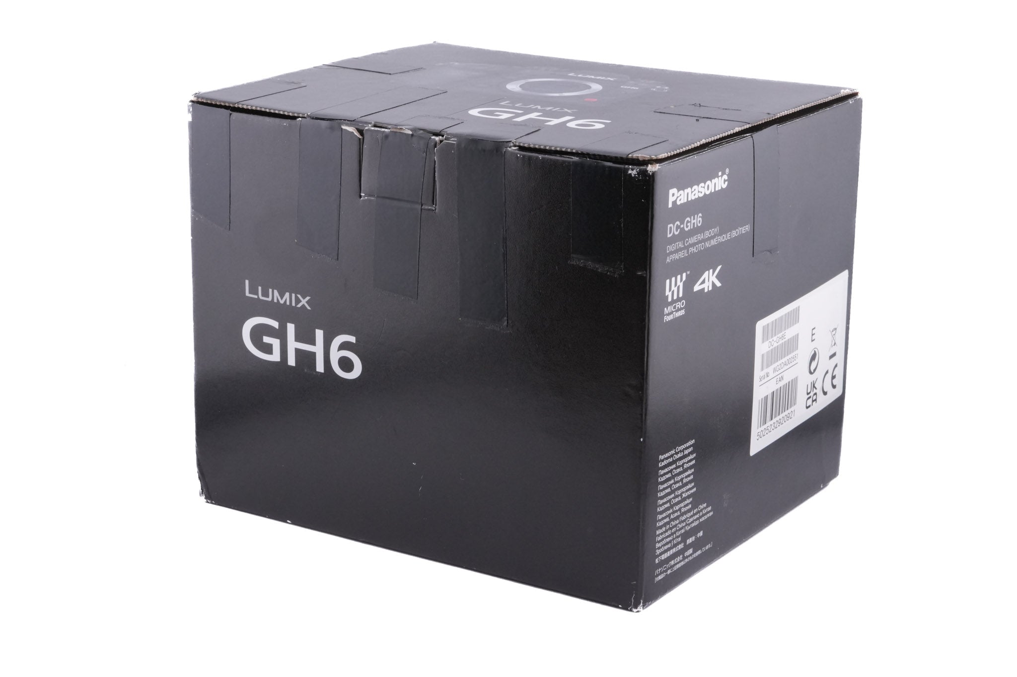 Panasonic Lumix DC-GH6 (DMW-SFU3A Upgrade)