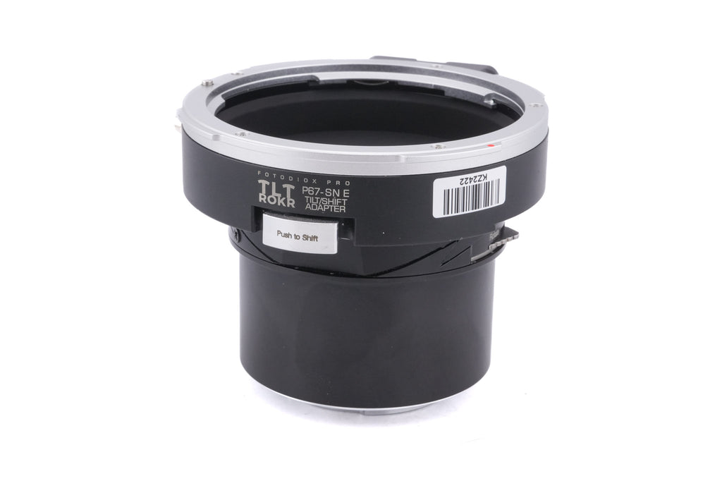 Fotodiox Pentax 67 - Sony FE (P67 -  SN E) TLT ROKR Tilt Shift Pro Adapter