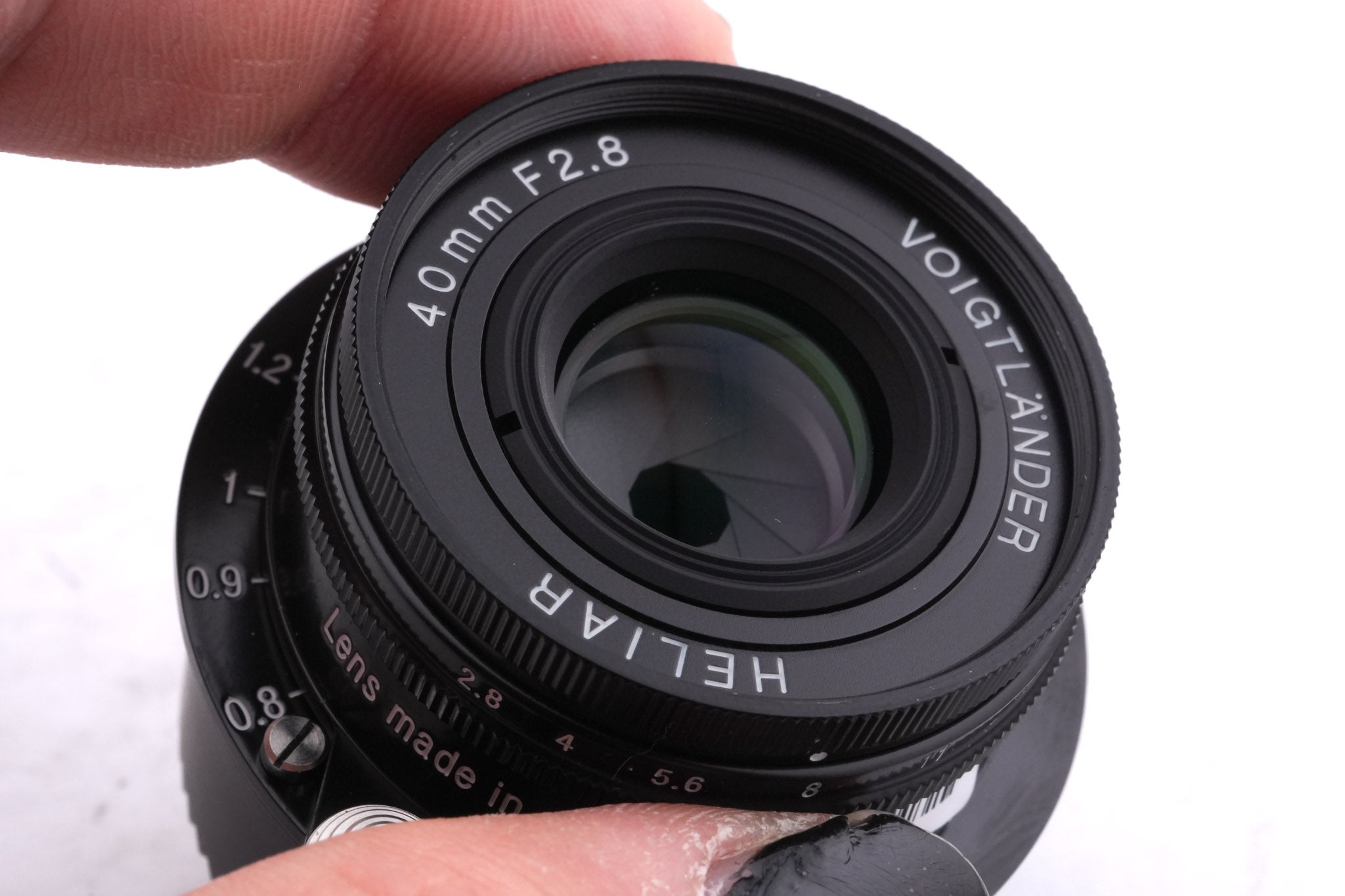 Voigtländer 40mm f2.8 Heliar Aspherical L