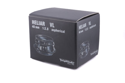 Voigtländer 40mm f2.8 Heliar Aspherical L