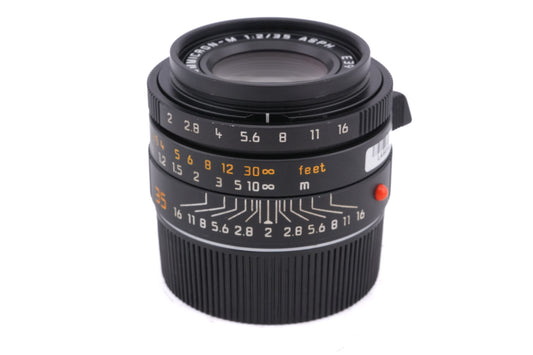 Leica 35mm f2 Summicron-M ASPH. (Type I) (Black, 11879)