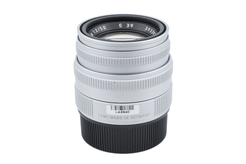 Leica 50mm f2 Summicron-M (Type V) (Silver, 11816)