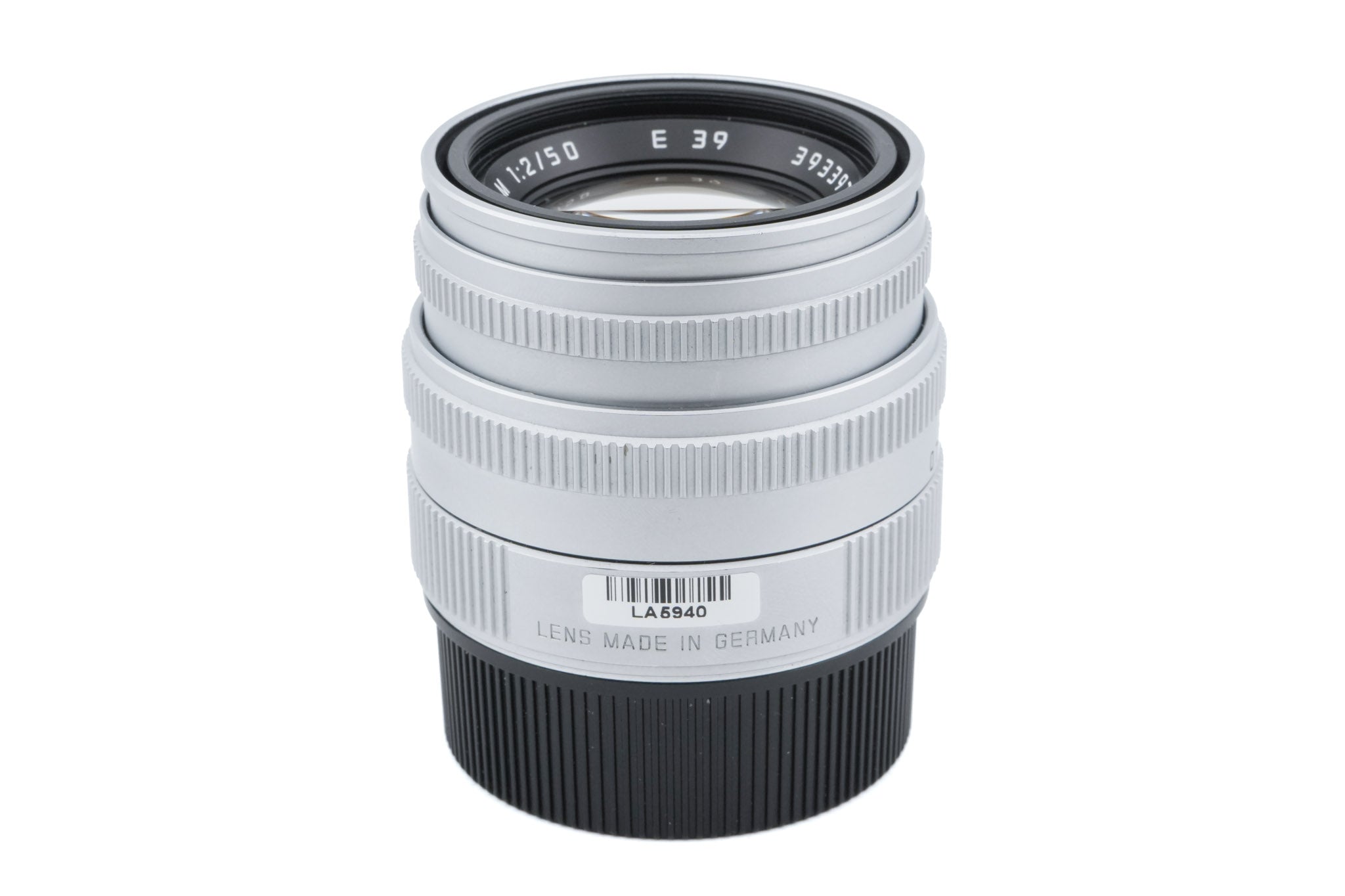 Leica 50mm f2 Summicron-M (Type V) (Silver, 11816)