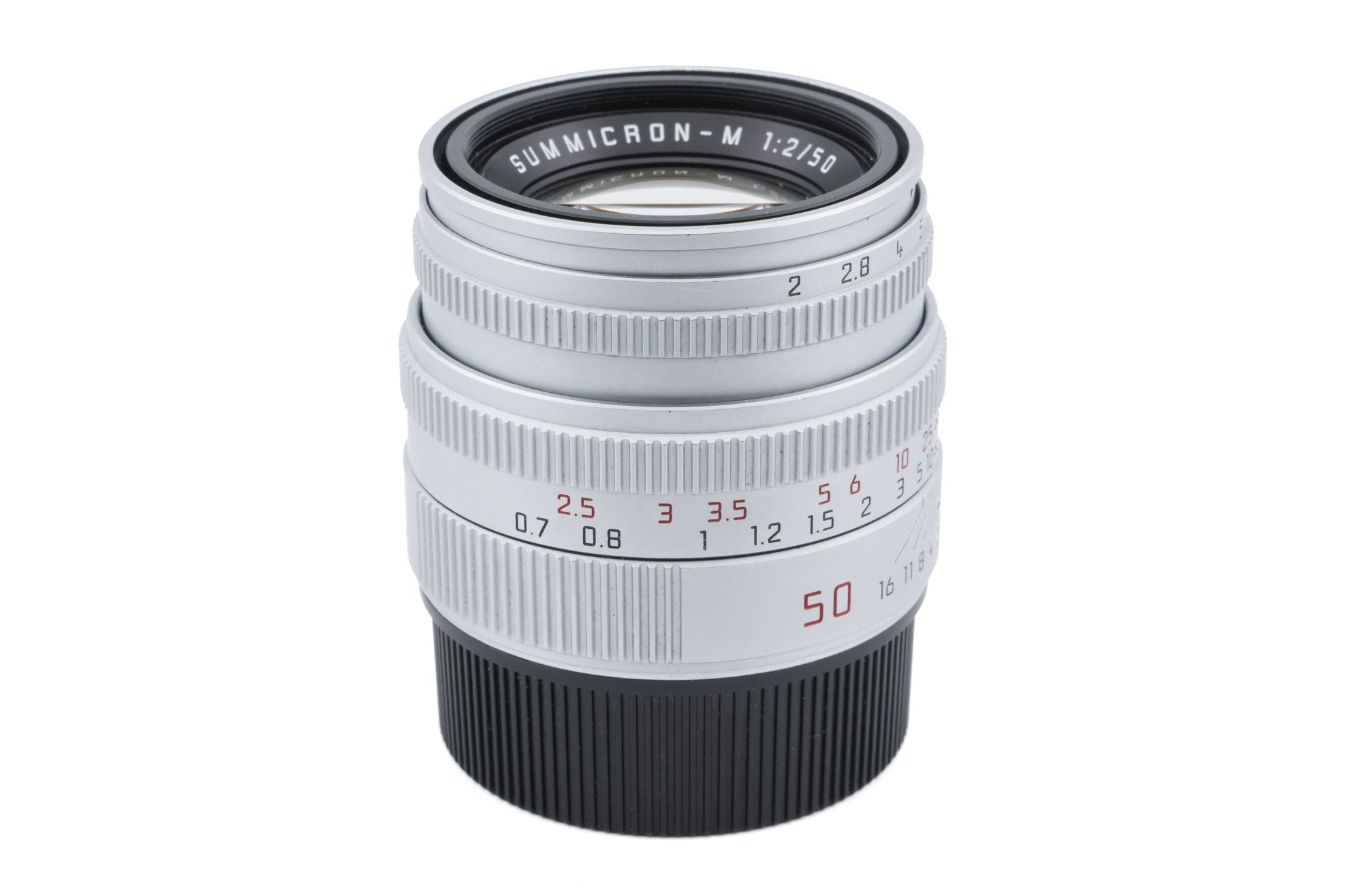 Leica 50mm f2 Summicron-M (Type V) (Silver, 11816)