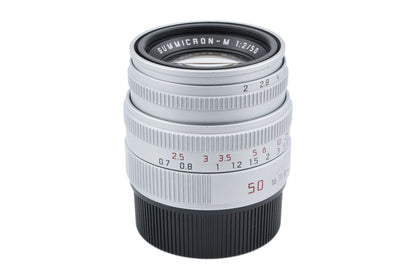 Leica 50mm f2 Summicron-M (Type V) (Silver, 11816)