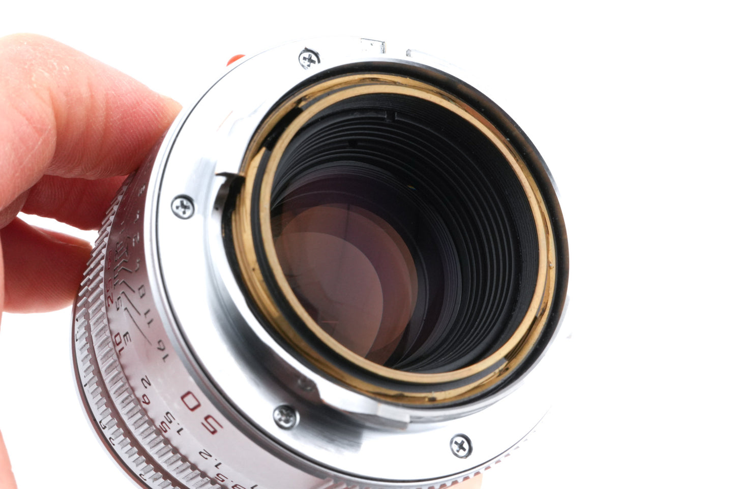 Leica 50mm f2 Summicron-M (Type V) (Silver, 11816)