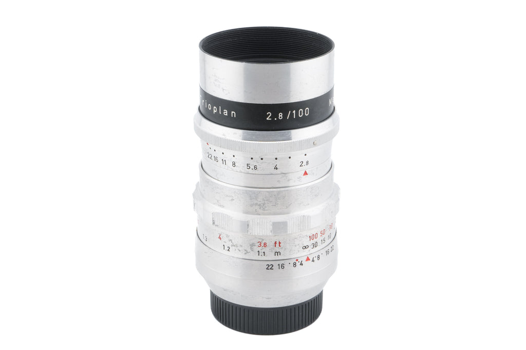 Meyer-Optik Görlitz 100mm f2.8 Trioplan