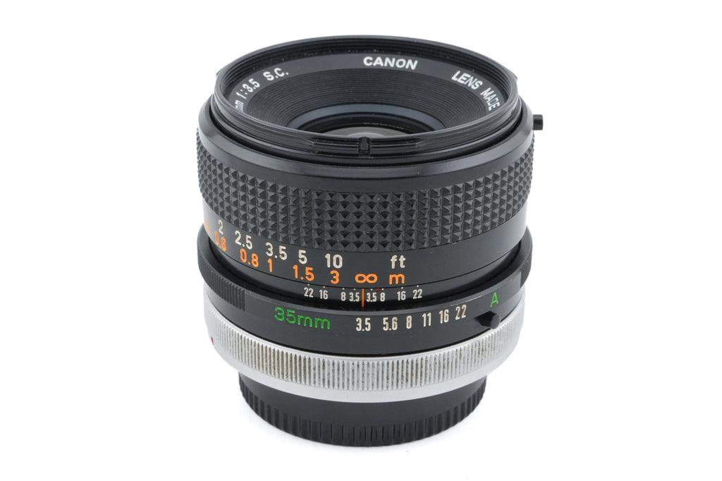 Canon 35mm f3.5 S.C.