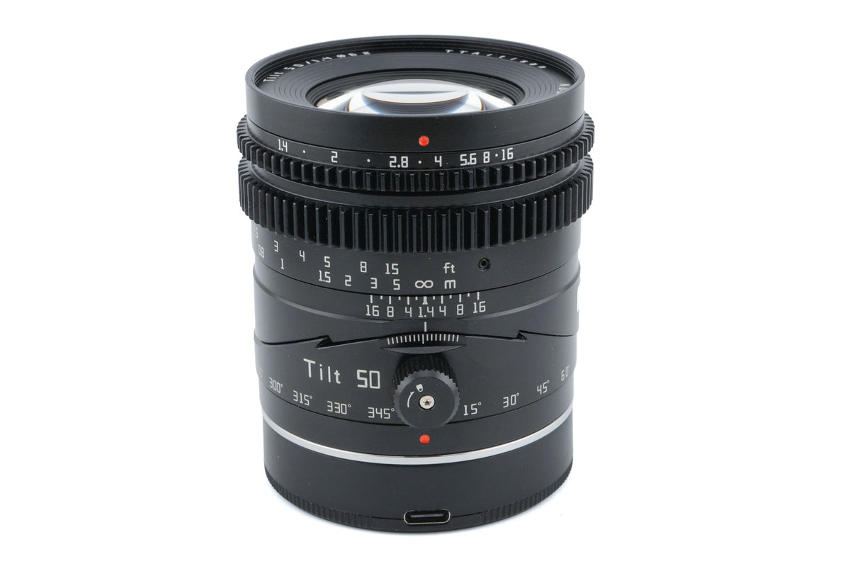 TTArtisan 50mm f1.4 Tilt