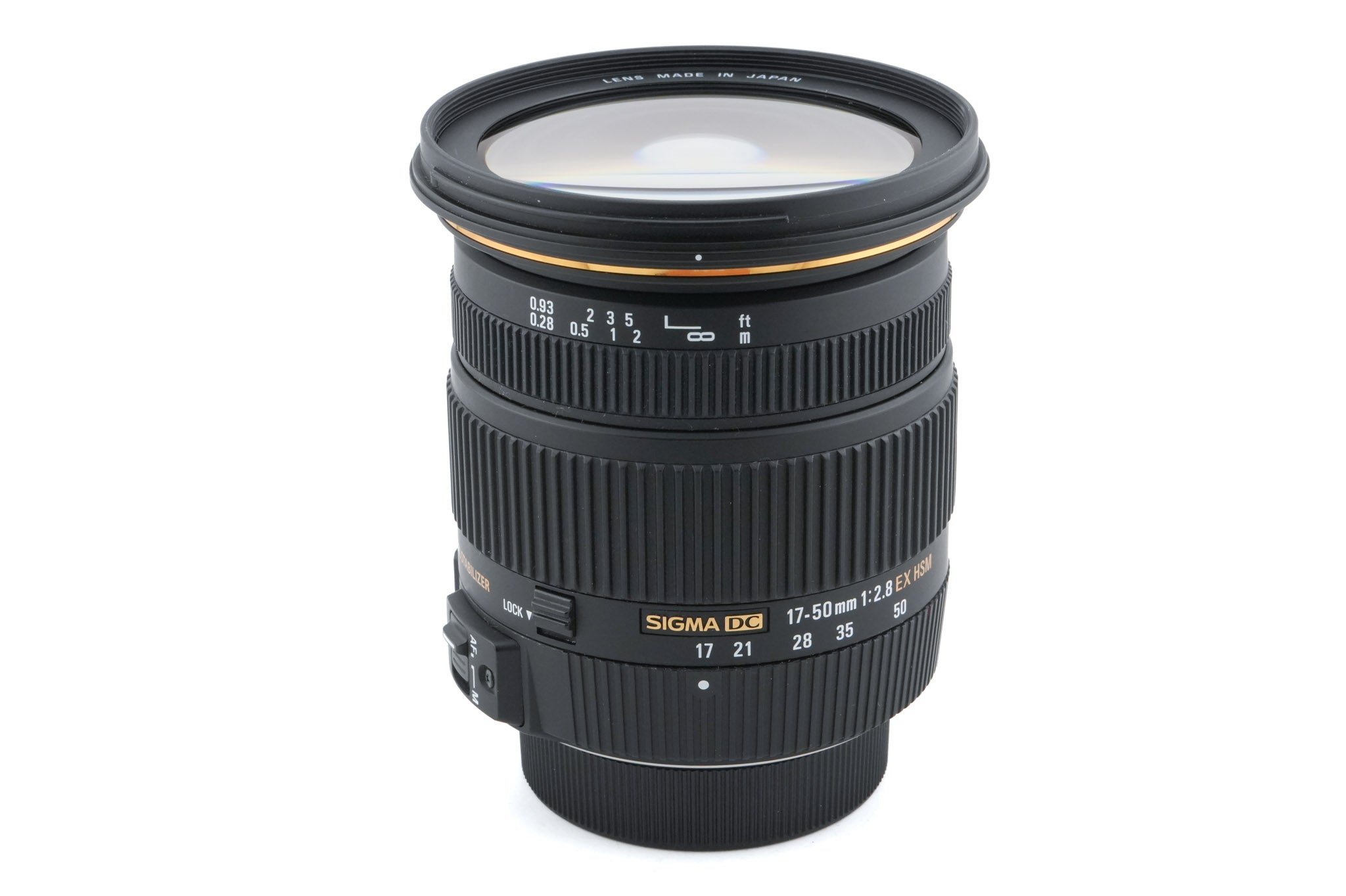 Sigma 17-50mm f2.8 EX DC OS HSM