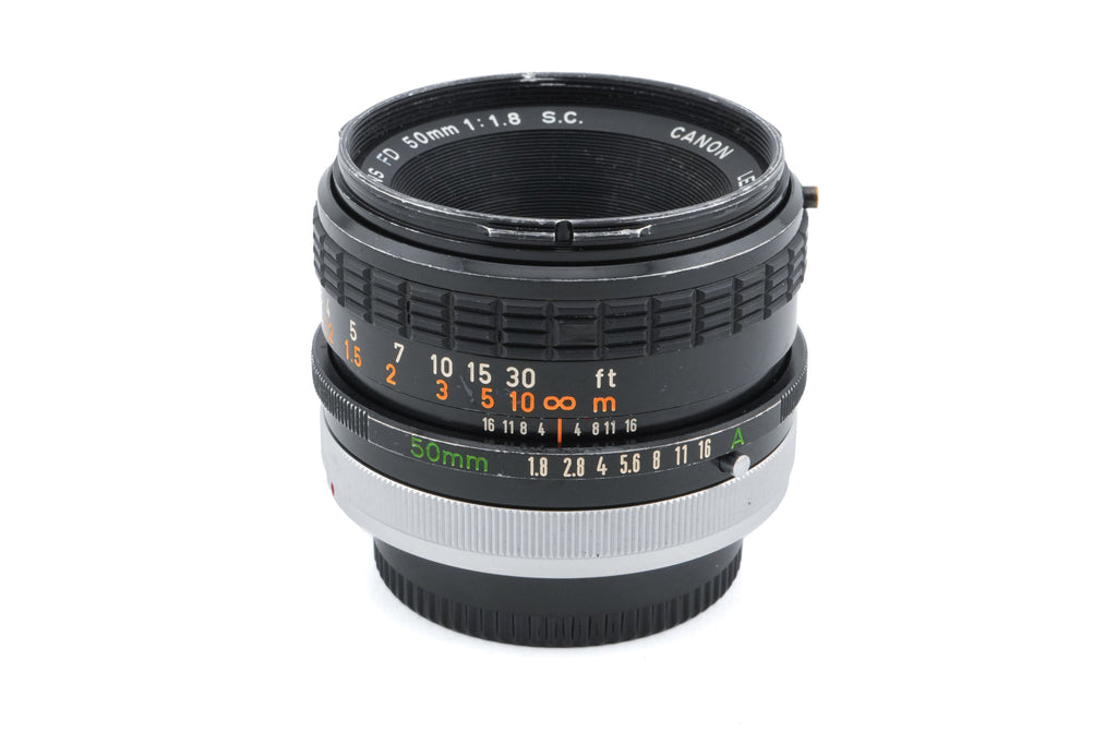 Canon 50mm f1.8 S.C.