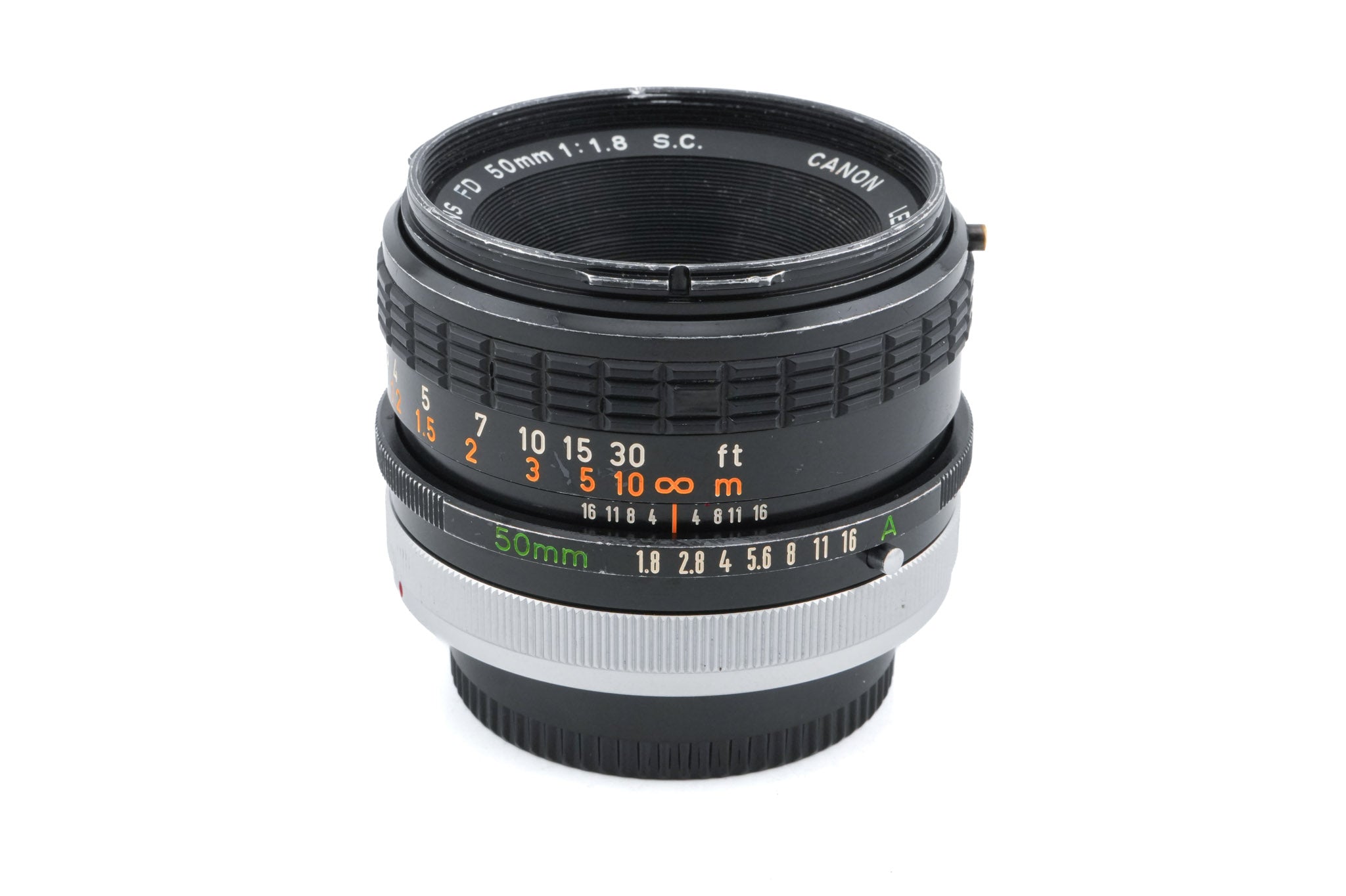 Canon 50mm f1.8 S.C.
