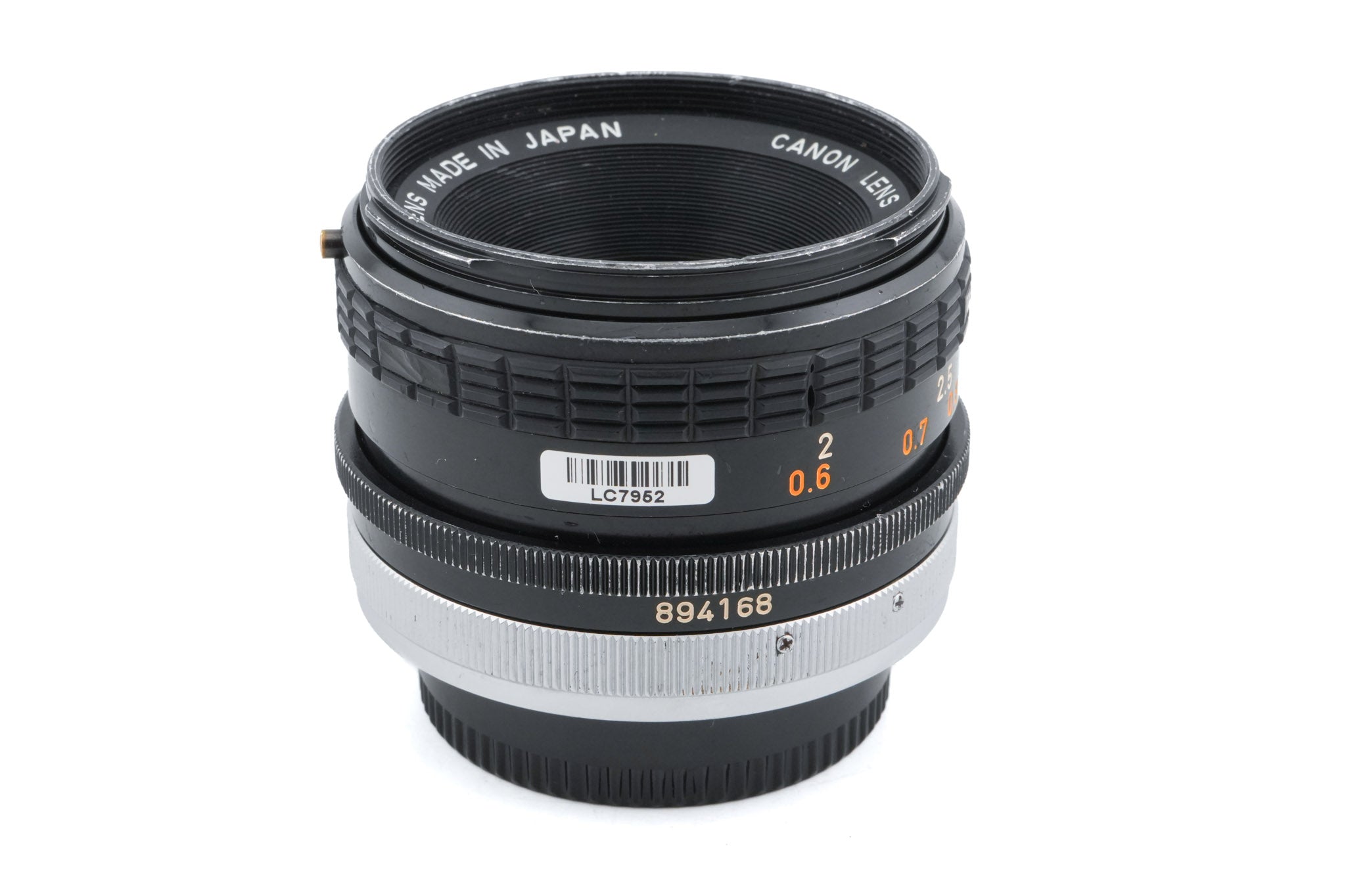 Canon 50mm f1.8 S.C.