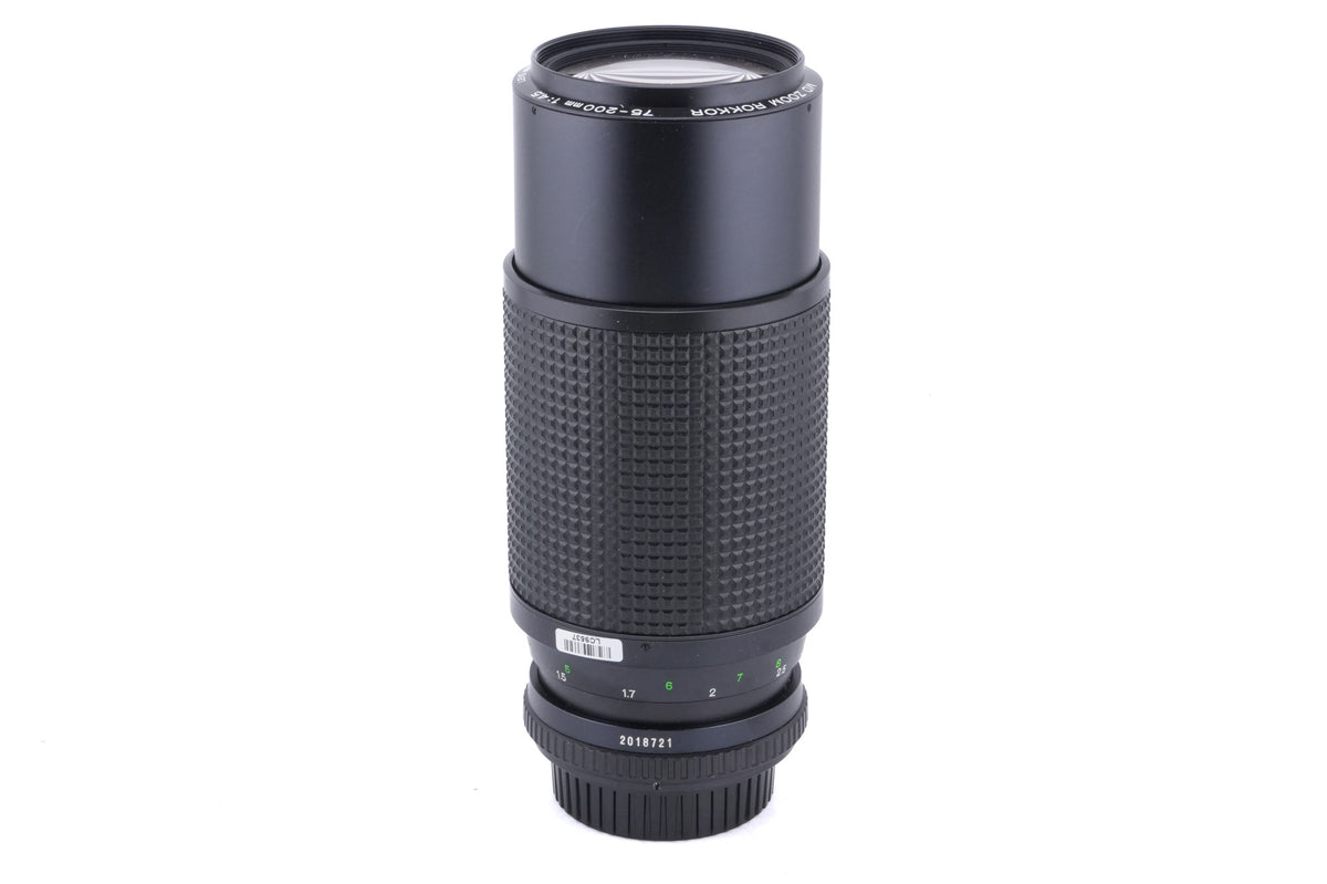 Minolta 75-200mm f4.5 MD Zoom Rokkor