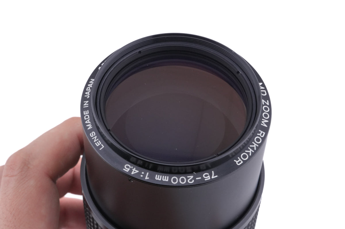 Minolta 75-200mm f4.5 MD Zoom Rokkor